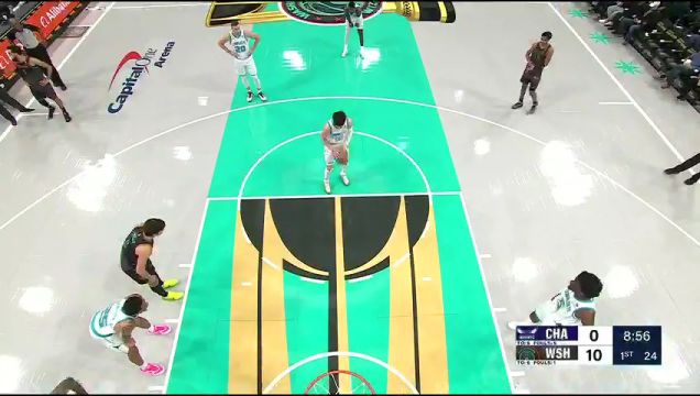 【2023年11月11日】黄蜂vs奇才第1节中文解说录像回放