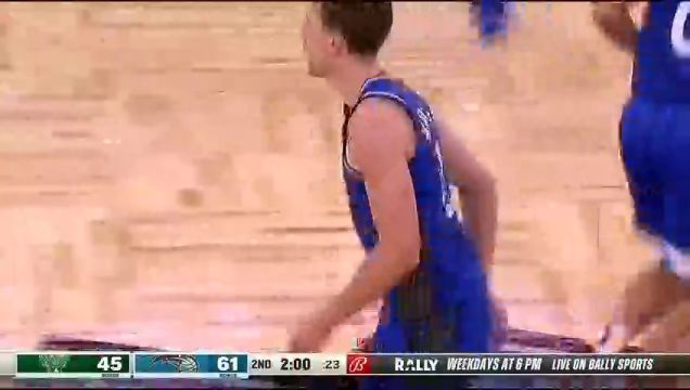 【2023年11月12日】雄鹿vs魔术第2节中文解说录像回放