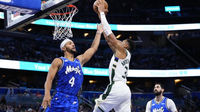 【2023年11月12日 雄鹿vs魔术集锦】雄鹿vs魔术五佳球 字母哥死亡追帽暴力隔扣独占三榜