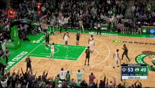 【2023年11月14日 尼克斯vs凯尔特人集锦】三分还两分！布伦森、布朗一人一个压哨彰显个人实力