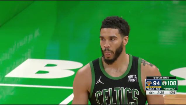 【2023年11月14日】尼克斯vs凯尔特人英文原声全场录像回放