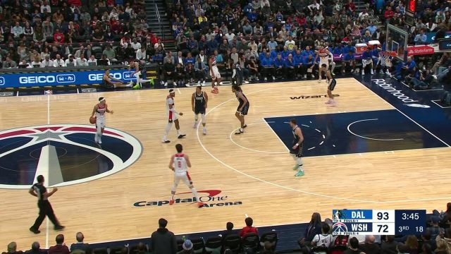 【2023年11月16日 独行侠vs奇才集锦】空接对决！吉斯珀特助飞队友成功起飞 东契奇随即送出妙传还以颜色