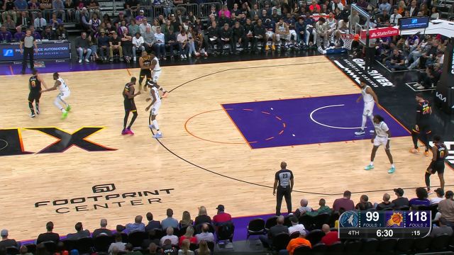 【2023年11月16日 森林狼vs太阳集锦】戈登小抛投弹筐而入 爱德华兹后仰中投以牙还牙