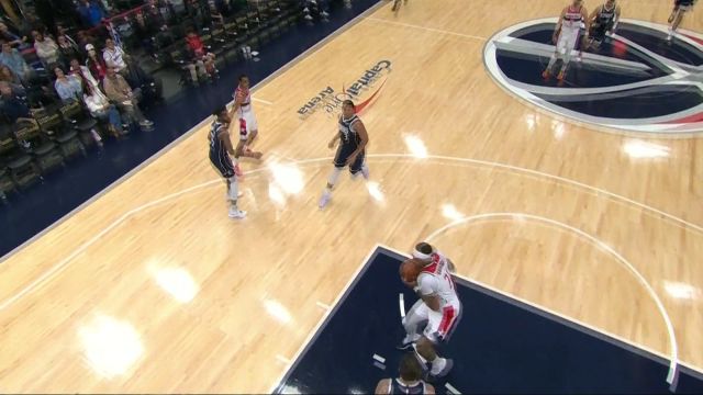 【2023年11月16日 独行侠vs奇才集锦】生吞活剥！加福德错位单打东契奇 二次补扣轻松取分