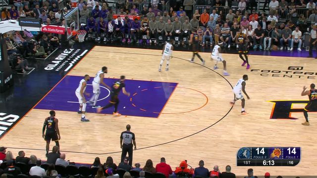 【2023年11月16日 森林狼vs太阳集锦】不再是寒冰射手！奥科吉三分线外两连击弹无虚发