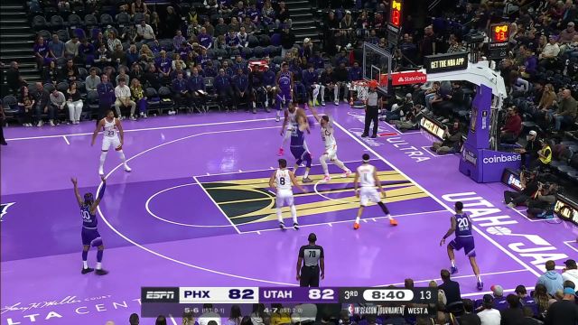 【2023年11月18日 太阳vs爵士集锦】太阳131-128爵士 布克24+15杜兰特38+9+9