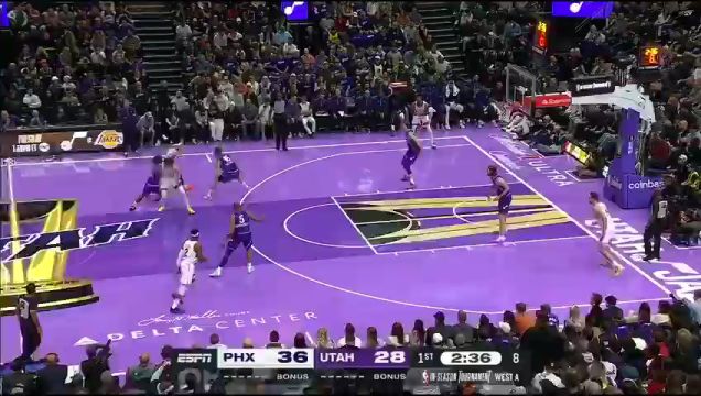 【2023年11月18日】太阳vs爵士第1节中文解说录像回放