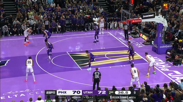 【2023年11月18日 太阳vs爵士集锦】杜兰特无解三分球杀人诛心 克拉克森以牙还牙霸气回应