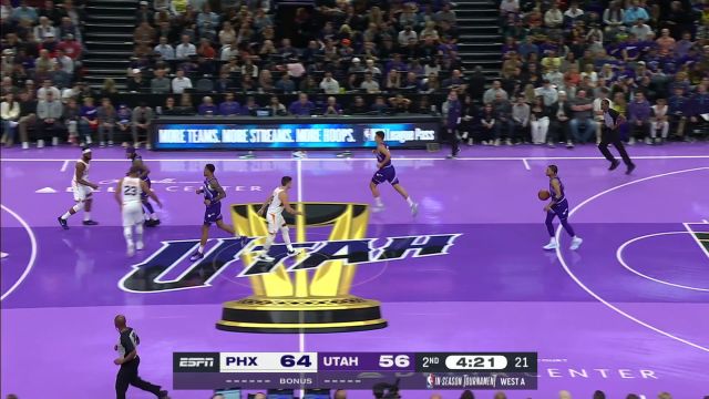 【2023年11月18日 太阳vs爵士集锦】传球视野竟如此广阔 克拉克森篮下内传内冯泰奇奥双手暴扣