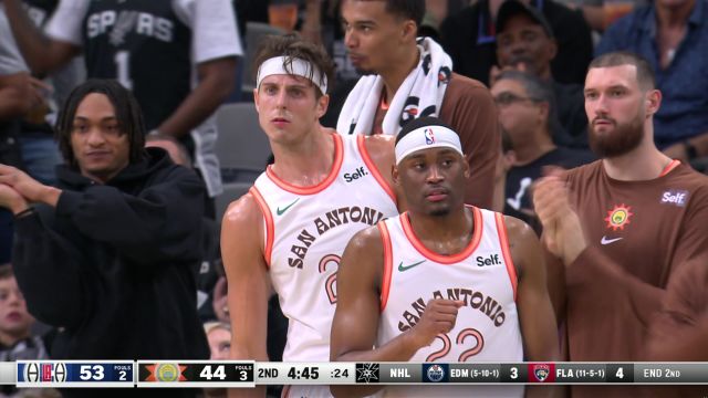 【2023年11月21日 快船vs马刺集锦】巴锡镇守篮下大帽祖巴茨 约翰逊反击欧洲步强硬上篮