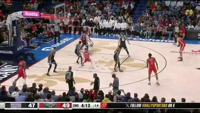 【2023年11月21日】NBA常规赛：国王vs鹈鹕第2节中文解说录像回放