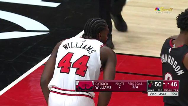 【2023年11月21日】NBA常规赛：热火vs公牛第2节英文原声录像回放