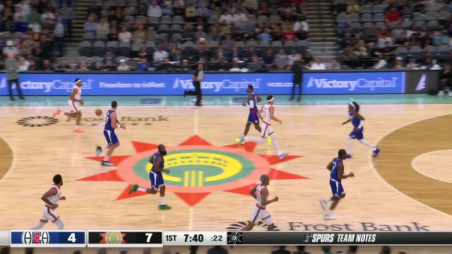 【2023年11月21日 快船vs马刺集锦】卡椒组合接连发力 乔治莱昂纳德连中三分