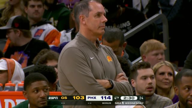 【2023年11月23日 勇士vs太阳集锦】皓篮球：勇士替补绝对无敌 可以打爆联盟任意一支球队替补