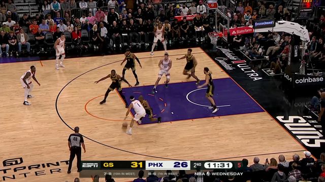 【2023年11月23日 勇士vs太阳集锦】勇士115-123太阳 杜兰特布克合砍57分兵不血刃击溃勇士