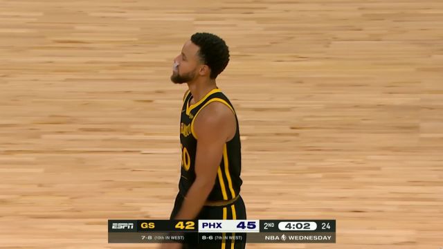 【2023年11月23日 勇士vs太阳集锦】皓篮球：库里对KD大喊 别在太阳创业了勇士永远是你的家