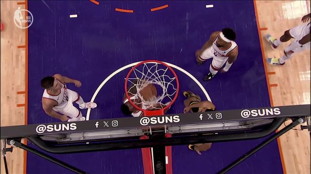 【2023年11月23日 勇士vs太阳集锦】屁股还没坐热又被换上来 戴维斯2+1打成逼得KD布克再回球场