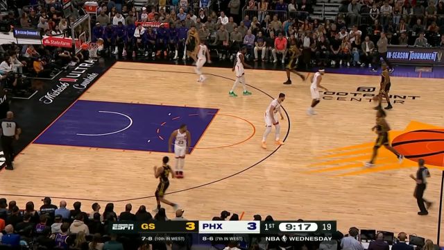 【2023年11月23日 勇士vs太阳集锦】皓篮球：敌不进我不进 再见亦是队友场上十人仿佛都是一队