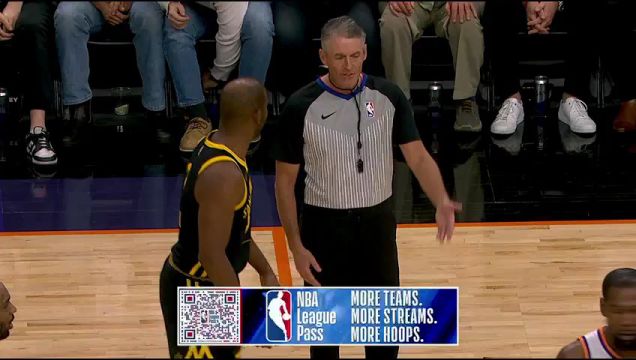 【2023年11月23日 勇士vs太阳集锦】保罗与裁判喋喋不休连吃两T被罚出场 科尔不满判罚也吃一个