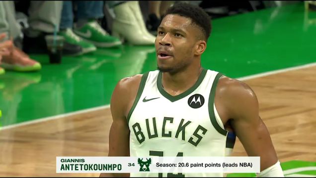 【2023年11月23日】雄鹿vs凯尔特人第1节英文原声录像回放