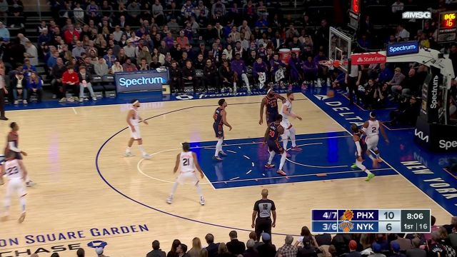 【2023年11月27日 太阳vs尼克斯集锦】太阳116-113尼克斯 布克贡献三分准绝杀 太阳迎七连胜