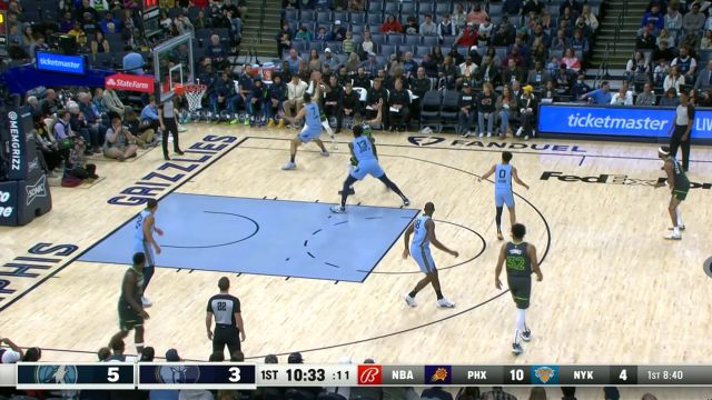 【2023年11月27日 森林狼vs灰熊集锦】打的就是DPOY！戈贝尔正面单挑小杰克逊 无惧防守转身强势隔扣