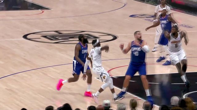 【2023年11月28日 掘金vs快船集锦】手感来了防不住 雷吉-杰克逊半场10中8怒砍18分6助攻完美发挥