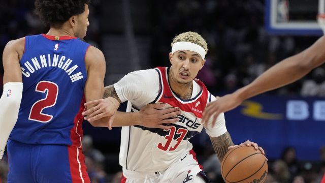 【2023年11月28日 奇才vs活塞集锦】奇才126-107活塞 库兹马半场轰下25分率队大胜活塞