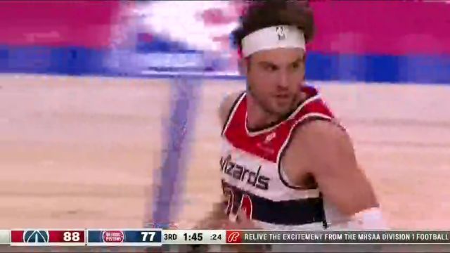 【2023年11月28日】NBA常规赛：奇才vs活塞第3节中文解说录像回放