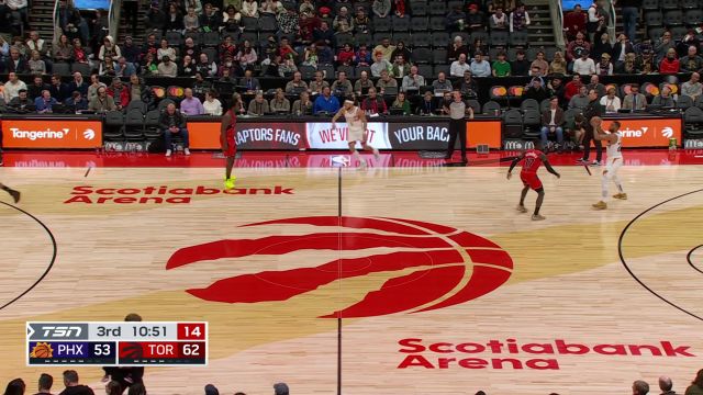 【2023年11月30日 太阳vs猛龙集锦】努尔基奇高位策应 杜兰特无球跑到篮下接球双手暴扣