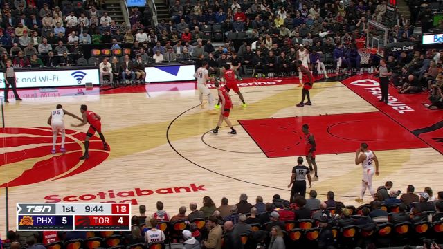 【2023年11月30日 太阳vs猛龙集锦】打反击是他们喜欢的节奏 施罗德反击连线阿奴诺比空接暴扣