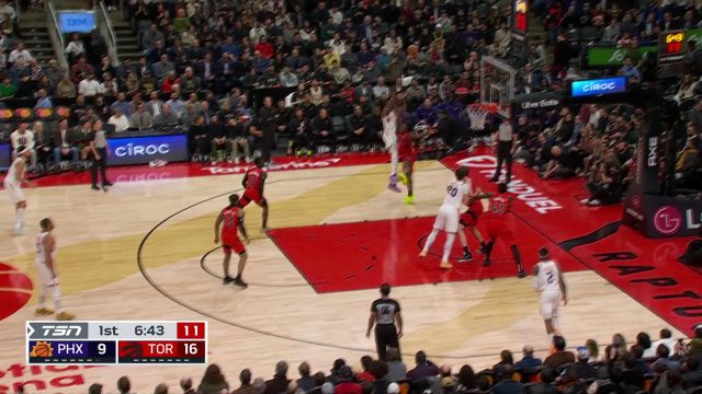 【2023年11月30日 太阳vs猛龙集锦】这是他吃饭的家伙什儿 杜兰特翻身跳投稳稳命中