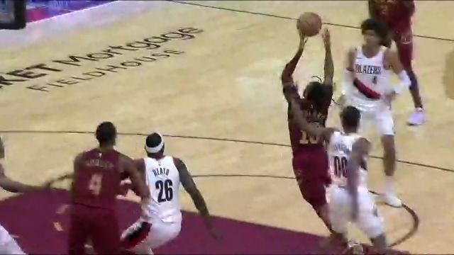 【2023年12月01日】开拓者vs骑士第2节中文解说录像回放