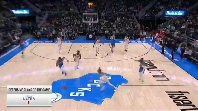 【2023年12月03日】老鹰vs雄鹿第3节中文解说录像回放