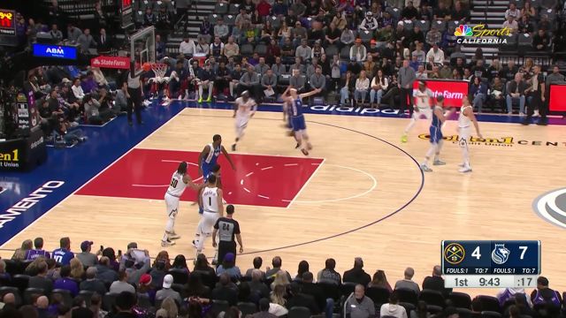 【2023年12月03日 掘金vs国王集锦】喂饼喂的很舒服！约基奇弧顶发牌助攻杰克逊空接上篮得手