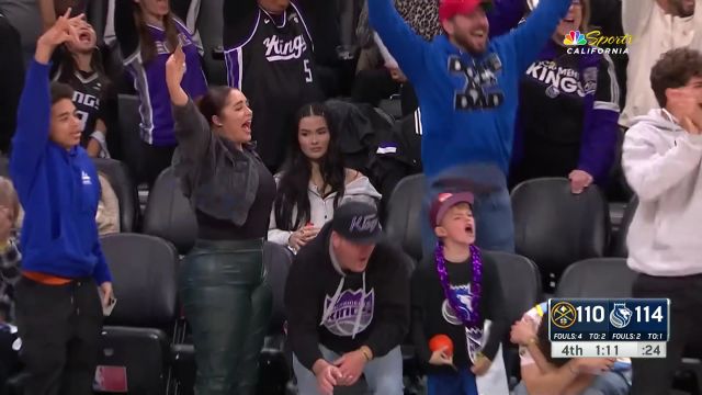 【2023年12月03日 掘金vs国王集锦】蒙大将军绝不手软！蒙克关键时刻三分命中接管比赛