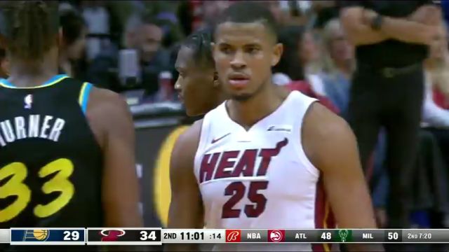 【2023年12月03日】NBA常规赛：步行者vs热火第2节英文原声录像回放