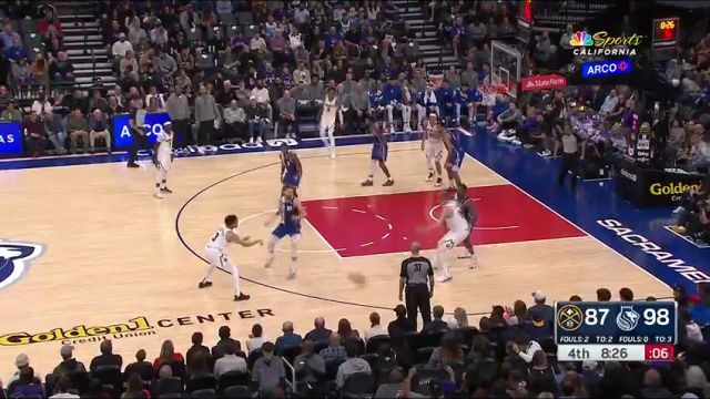 【2023年12月03日】掘金vs国王英文原声全场录像回放