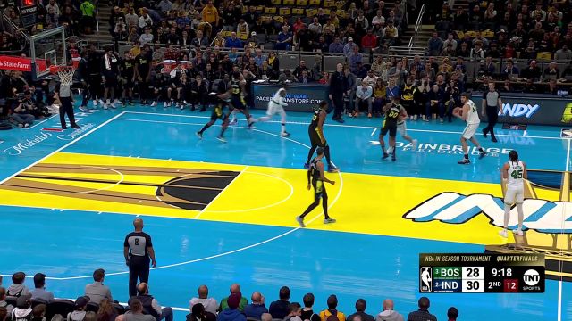 【2023年12月05日 凯尔特人vs步行者集锦】白人扣将也会飞 克奈特连续空中作业扣得风生水起