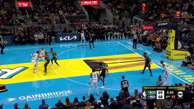 【2023年12月05日 凯尔特人vs步行者集锦】人群当中游龙 塔图姆潇洒转身戏耍防守完成2+1