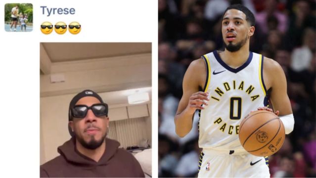 【2023年12月05日 凯尔特人vs步行者集锦】朋友圈里打球最好的？！哈利伯顿赢球后发布pyq，晒视频高喊：pacers，NB！