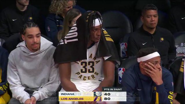 【2023年12月10日】步行者vs湖人第4节英文原声录像回放