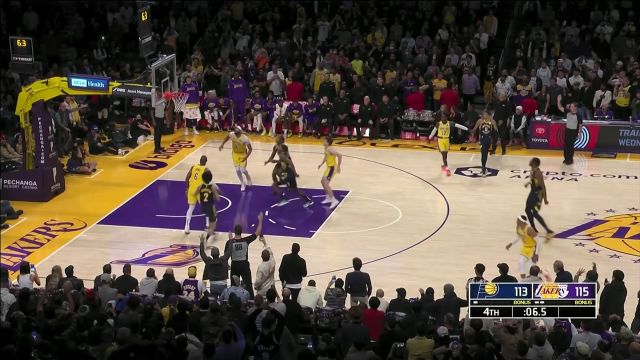 【2023年12月10日 步行者vs湖人集锦】回顾步行者vs湖人交战记录 球场最强大脑哈利伯顿与詹姆斯新老对决