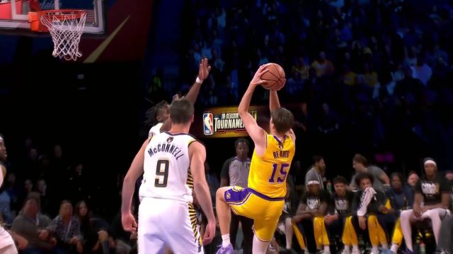 【2023年12月10日 步行者vs湖人集锦】板凳匪徒！里夫斯替补出战九投七中拿到22分