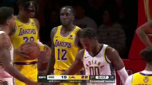 【2023年12月10日】步行者vs湖人第1节中文解说录像回放