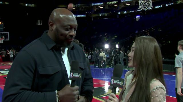 【2023年12月10日 步行者vs湖人集锦】赛前孟超采访米奇-里奇蒙德：步行者进攻端非常有特点 期待今晚打出风格和层次