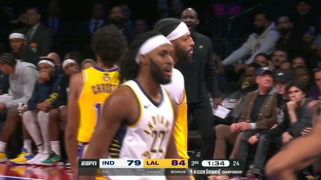 【2023年12月10日 步行者vs湖人集锦】皓篮球：快让老詹回来吧，没有老詹这个家都得散，房梁都得塌