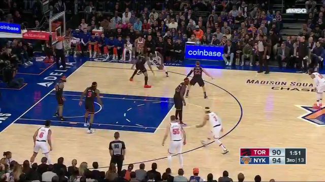 【2023年12月12日】NBA常规赛：猛龙vs尼克斯第3节中文解说录像回放