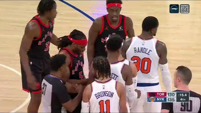 【2023年12月12日】NBA常规赛：猛龙vs尼克斯第4节中文解说录像回放