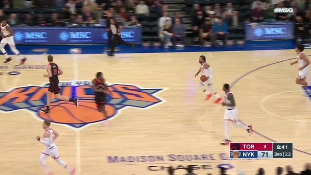 【2023年12月12日 猛龙vs尼克斯集锦】施罗德彩虹连线恰到好处 阿奴诺比接球暴扣势如破竹